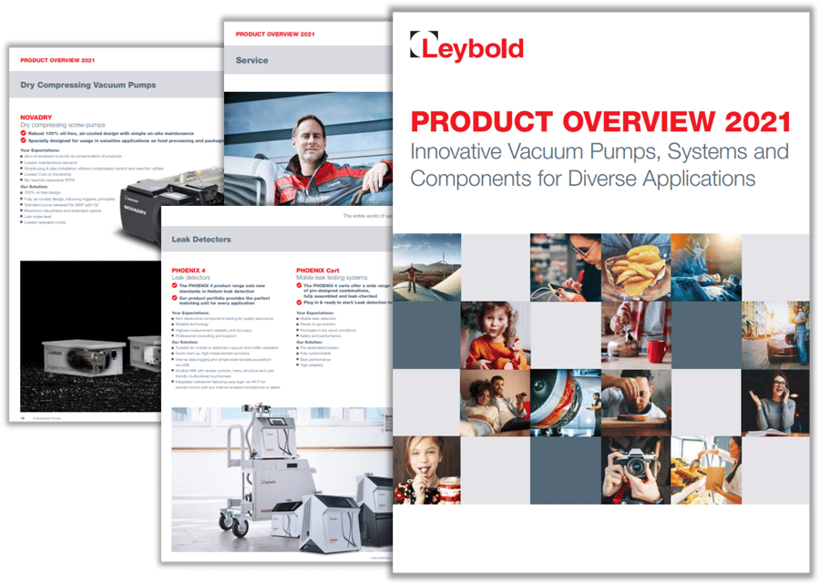Scarica il Product Overview Leybold 2021